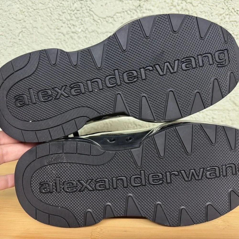 Size 8 -‎ Mens Alexander Wang AWNYC Stadium Cellophane Wrapped Sneakers 41